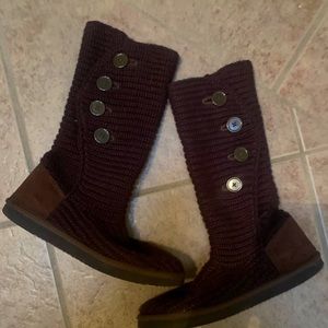 UGG-style Sweater Boots